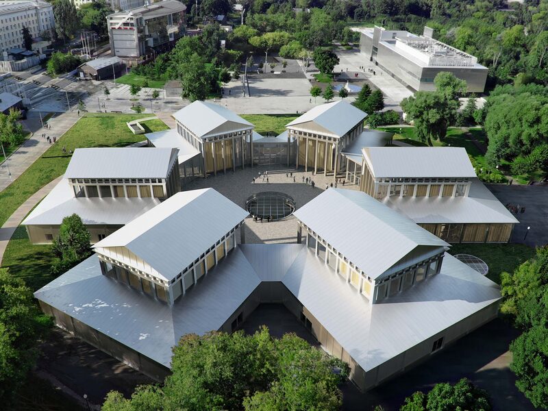 Modern Art Gallery Interior